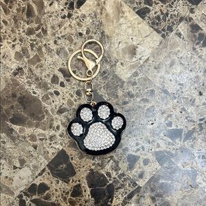 Sparkling Paw Keychain